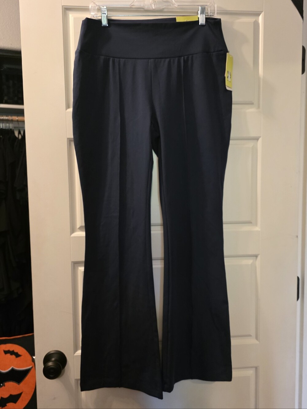 All In Motion Navy High Rise Full Length Flared Cold Weather Leggings
